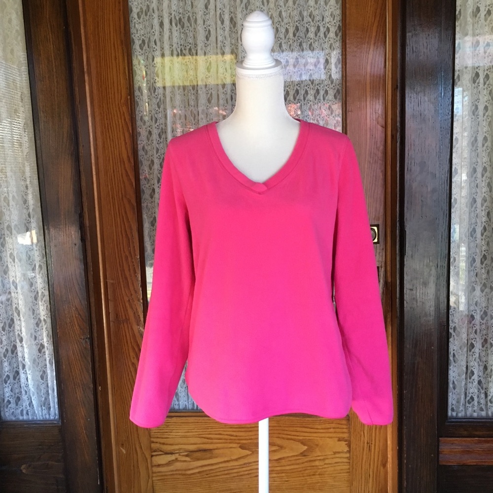 Old Navy Hot Pink Warm Fleece long sleeve shirt M
